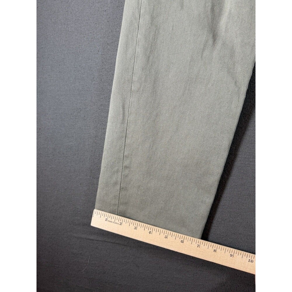 Peter Manning Travel Jeans Mens 36x27 Green Slim Fit Twill Denim NYC Stretch - Picture 9 of 9